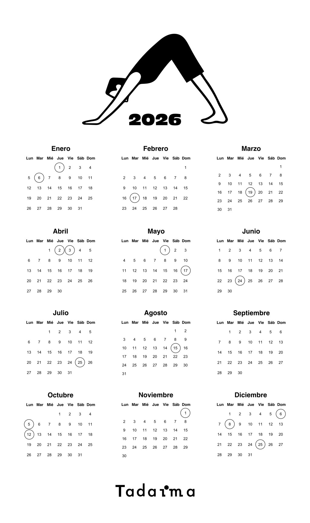 Descarga el nuevo calendario&nbsp;2026🎁🎄